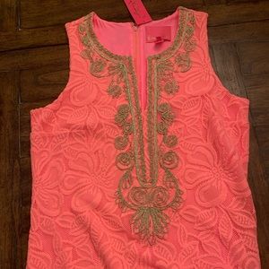 NWT LillyPulitzer Carlotta Maxi sz 8 Lilly’s Coral